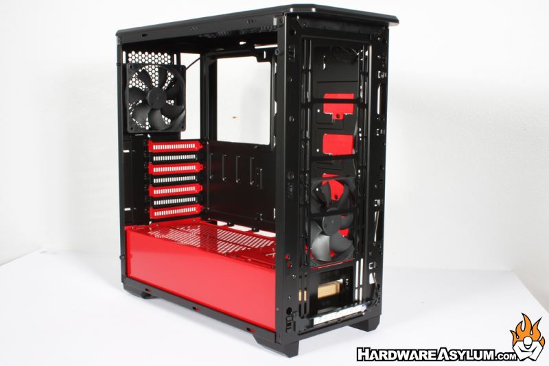 Phanteks Eclipse P400 Tempered Edition Case - Case Venting and Cooling Layout Hardware Asylum