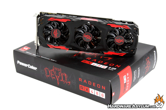 PowerColor Red Devil RX 480 8GBスマホ/家電/カメラ