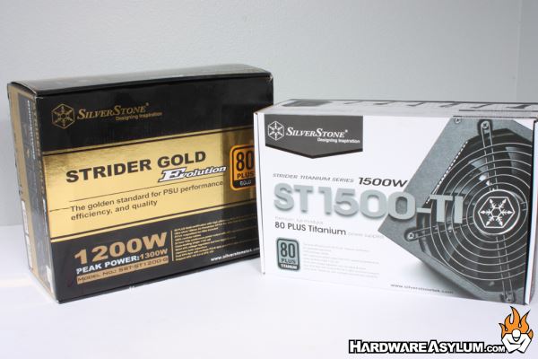 Silverstone Strider ST1500-TI, 80 Plus Titanium 1500W Fully Modular ATX/PS2  Power Supply, SST-ST1500-TI